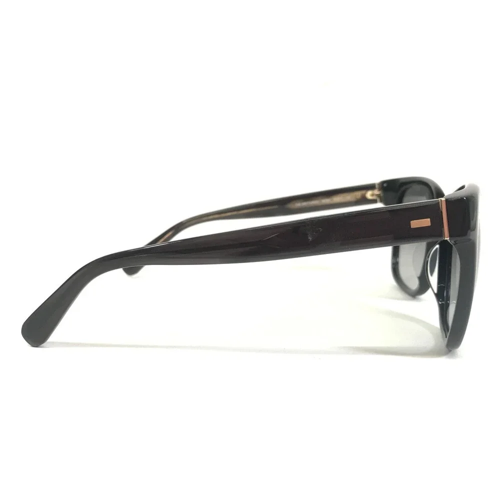 Bobbi Brown Sunglasses THE GRETCHEN/S 8079O Black Thick Rim Frames Black Lenses
